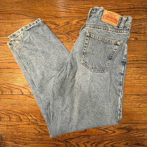 VINTAGE Bluenotes Jeans Size 32 Light wash - Picture 4 of 6